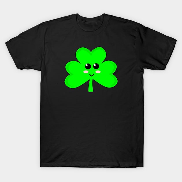 Cute Shamrock _ St. Patrick Day T-Shirt by POD Creations